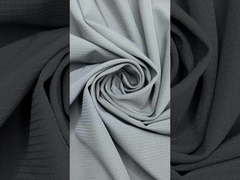 Waffle elástico de quatro lados, especificação 75D+40D*100D+40D, toque suave e elástico