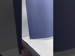 Tecido de poliéster catiônico de dobragem em duas camadas com efeito de tecido de dupla tonalidade