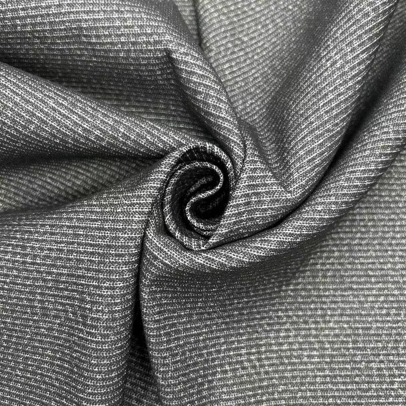 Grelha flutuante de tecido de extensão de tecelagem de tom duplo 75D*75D+40D+150D 97% Poliéster 3% Spandex