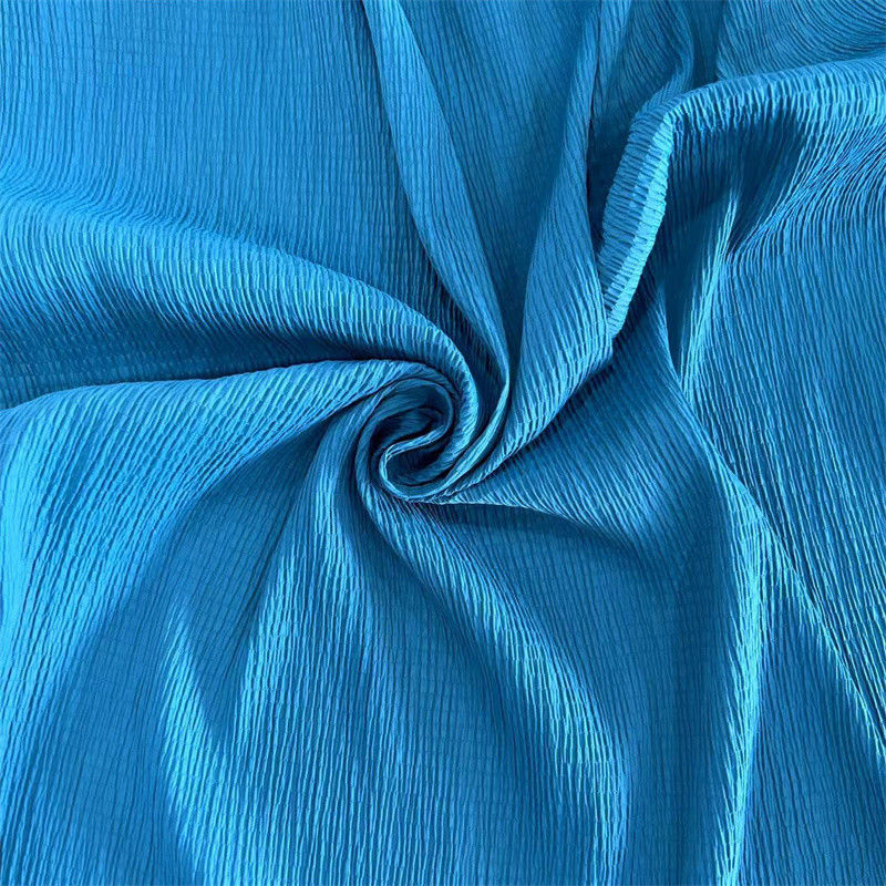 Tecido de malha de malha de borracha 96GSM 97% Nylon 3% Spandex para saias camisas