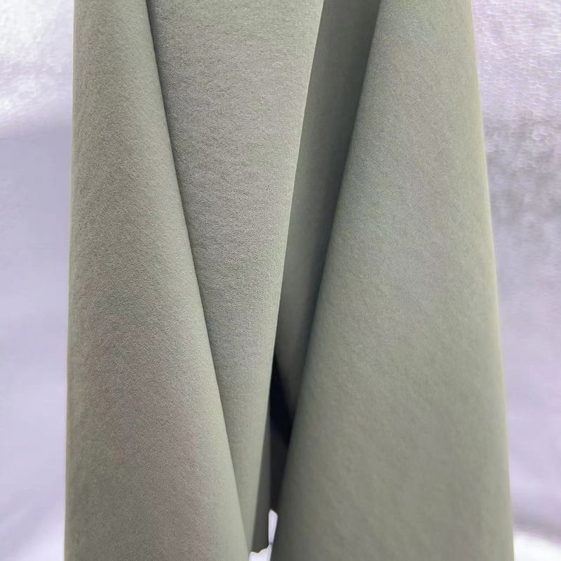Tecido de tecido simples de nylon reciclado 70D+40D*70D+40D Tecido de nylon e spandex