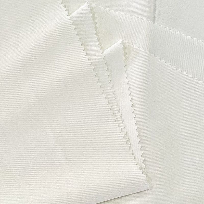 Reciclado CR-155 75D RecicladoTwisted Twill Four-Way Stretch Fabric 90%Reciclado Poliéster 10% Spandex 75D+40D*75D+40D