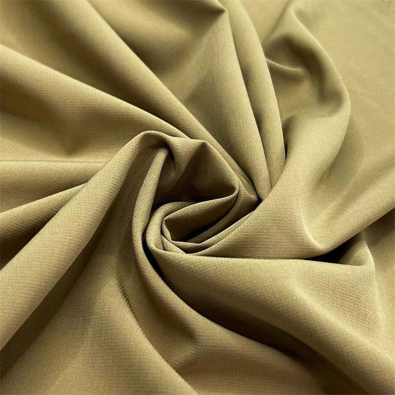 Poliéster Pearl Dot Tecido reciclado sustentável 136GSM Para camisetas Jaquetas desportivas