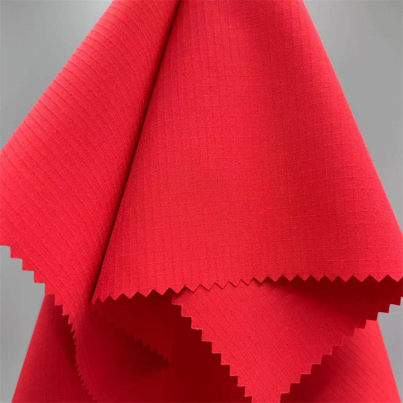 Tecido de grade de linha dupla 75D+40D*75D+40D/2 92% Poliéster 8% Spandex 133GSM 57