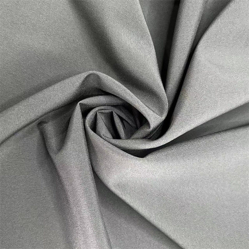 Tecido de malha de poliéster de moagem 150D 150D*150D+40D 98% Poliéster 2% Spandex 166GSM
