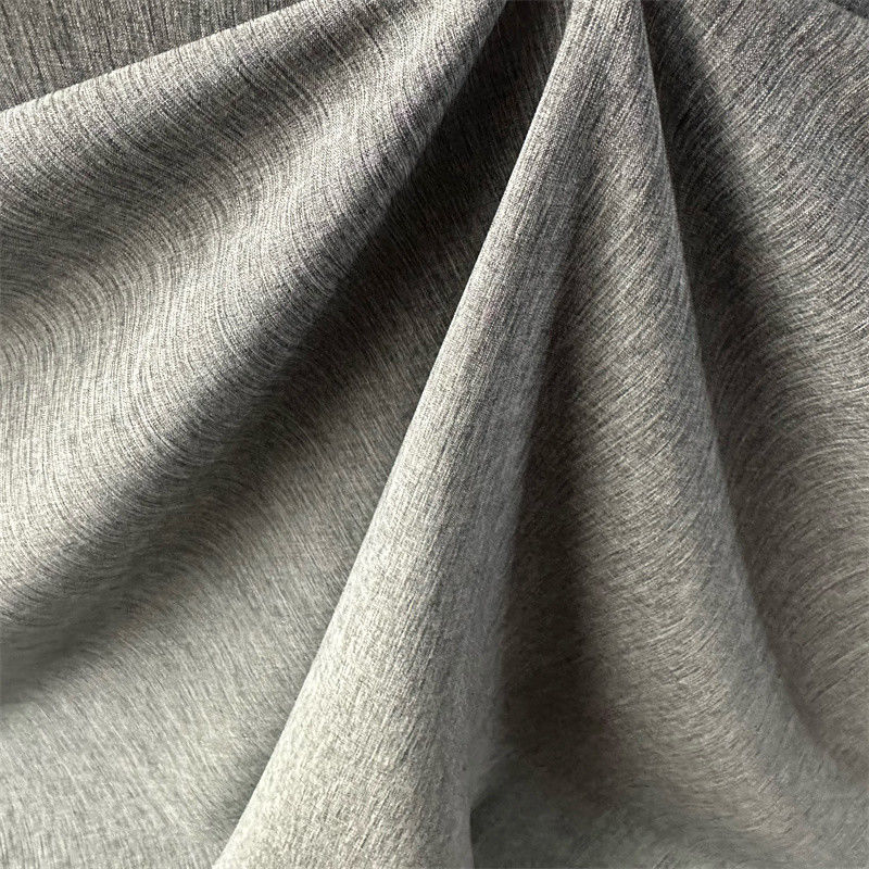 Tecido de poliéster simples reciclado 40D+40D+40D*2 130GSM Tecido de poliéster e spandex