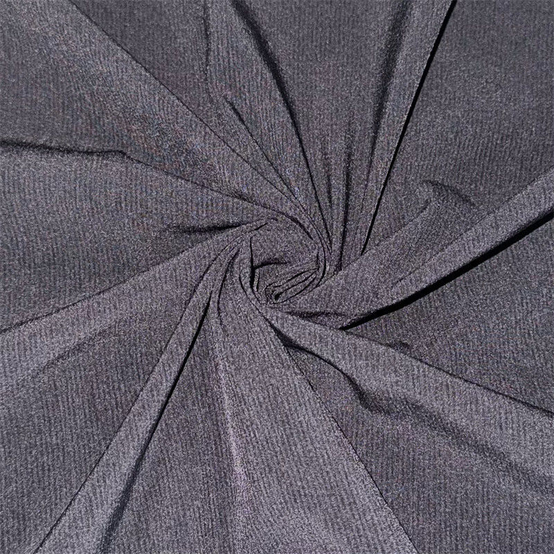 Tecido elástico de linha vertical reciclado de nylon 70D+40D+70D+40D*70D+40D 89% Nylon reciclado 11% Spandex 130GSM