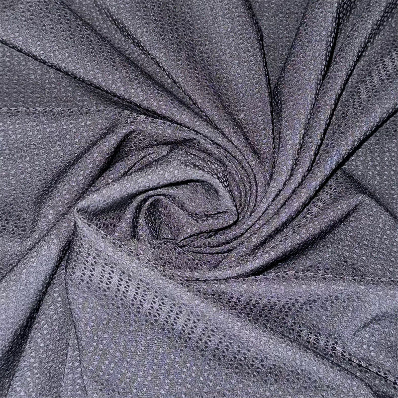 Tecido de montanhismo reciclado de quatro vias 100D+40D*100D+40D+75D 94% Poliéster reciclado 6% Spandex 161GSM