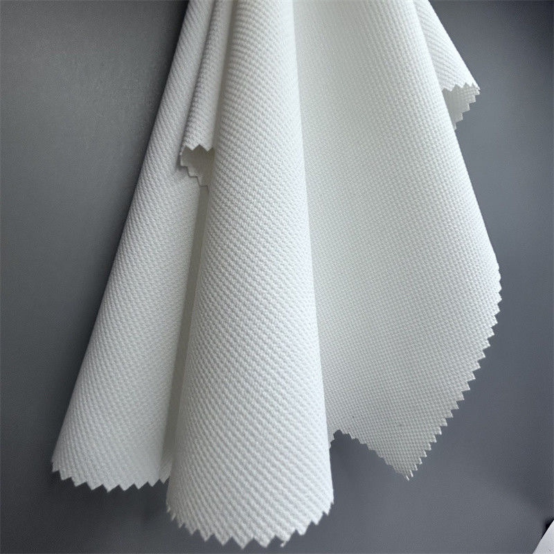 Tecido de poliéster de extensão de quatro vias com inclinação variável 75D+40D*150D+40D 94% poliéster reciclado 6% spandex