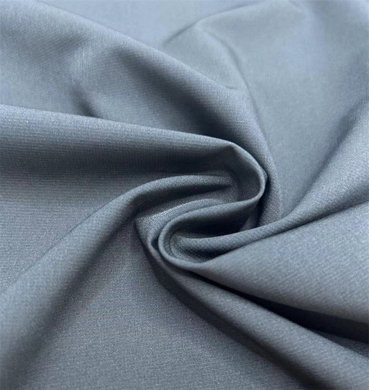 150D Reciclado Pearl Dot Tecido de alongamento de quatro vias 75D+40D*75D+40D+150D 170GSM Activwear Traje de banho