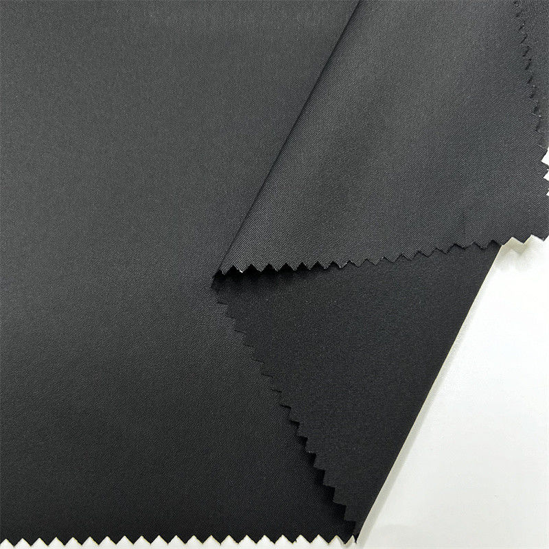 70D Blackout Reciclado Nylon Warp Estiramento 2/1 Twill Tecido 70D*70D+40D 96% Reciclado Nylon 4% Spandex 125GSM