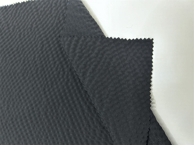 Poliéster T400 Faixa Vertical Pearl Dot 75D Cation+75DT400*75D Faixa Vertical Efeito de bolhas convexas
