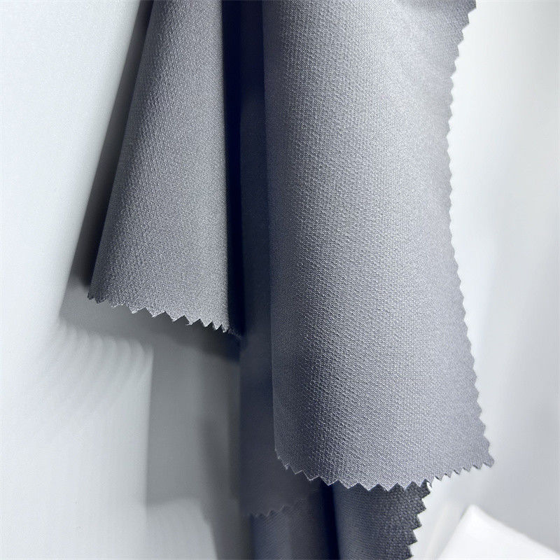 Tecido de caminhadas de nylon mate com cadeia dupla de mão grossa para confecção de roupas de caminhadas ao ar livre